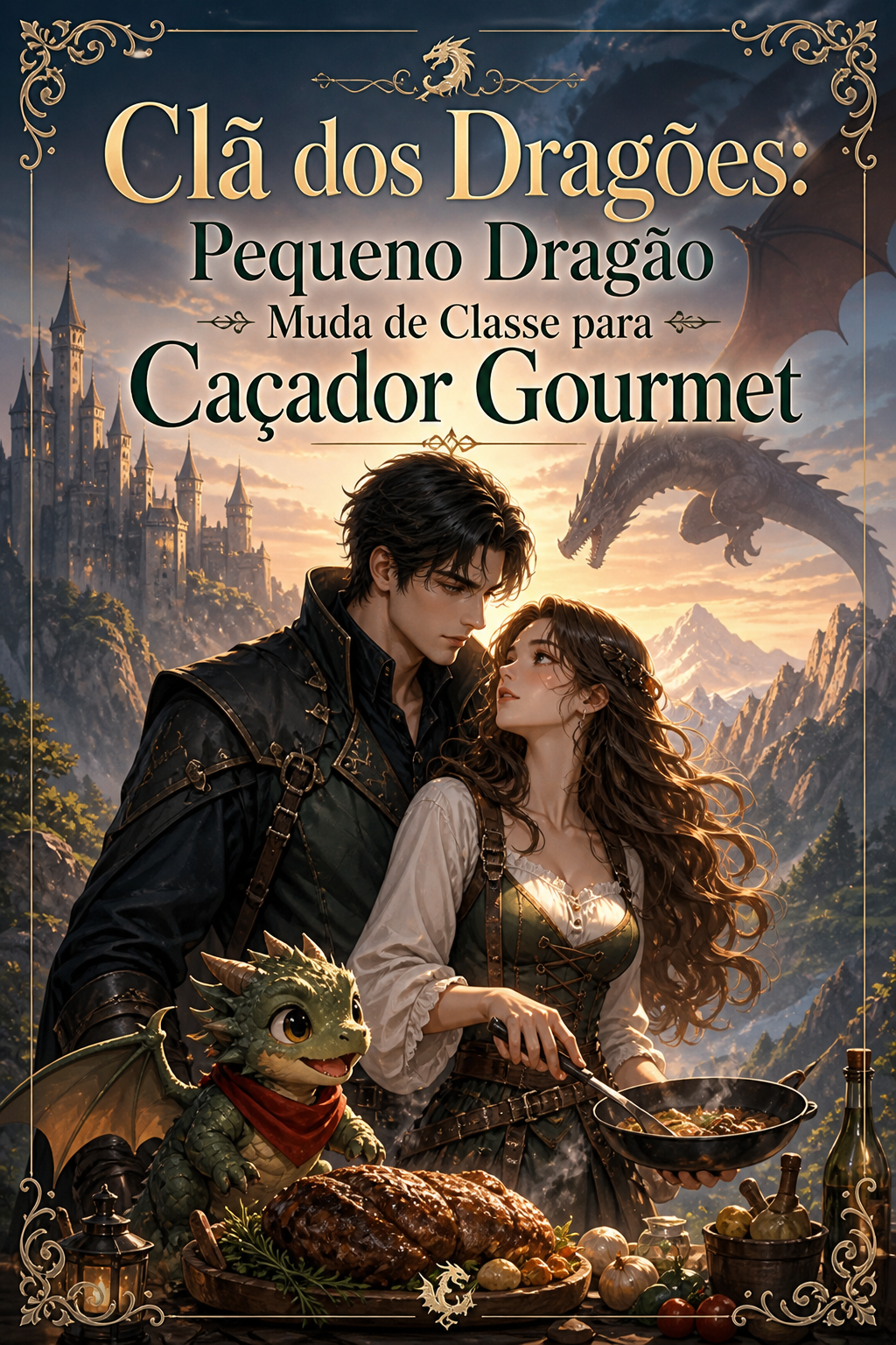 Clã dos Dragões: Pequeno Dragão Muda de Classe para Caçador Gourmet